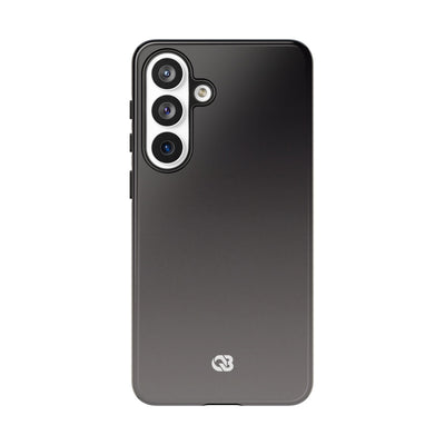 Grey Tough Phone Case for Samsung - Obsidian Ash Fade
