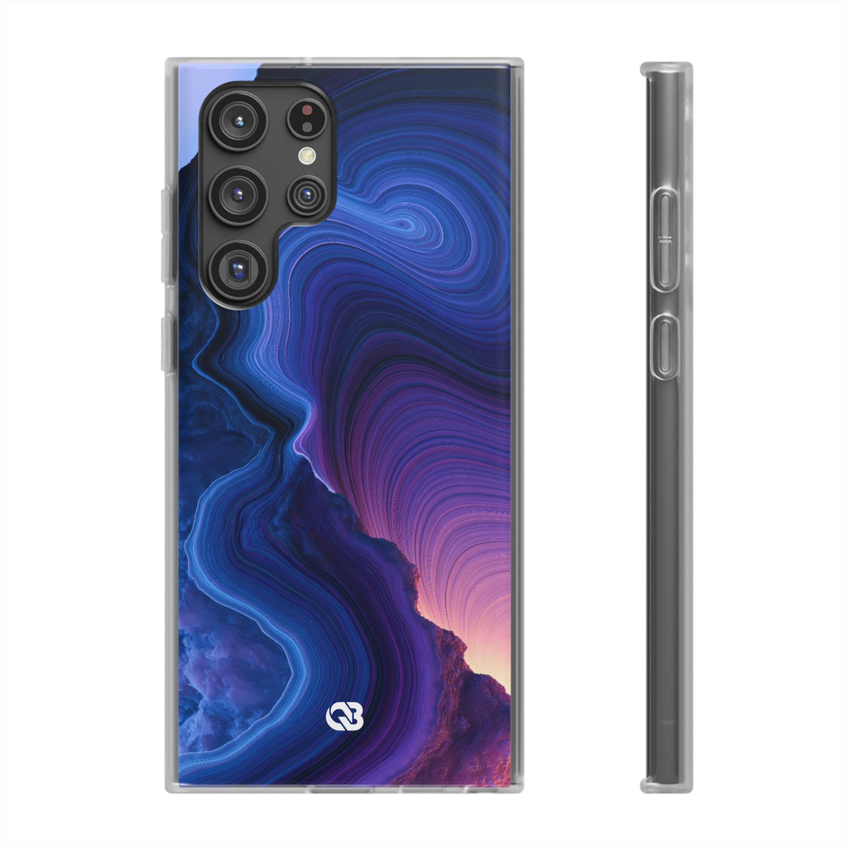 Radiant Strata · Lite Phone Case for Samsung · Blue
