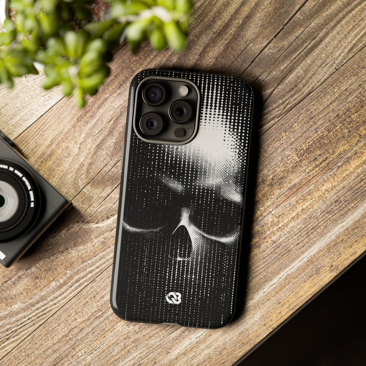 Raster Phantom · Tough Phone Case for iPhone · Black