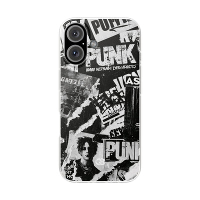 Underground Punk Collage · Lite Phone Case for iPhone ·  Black