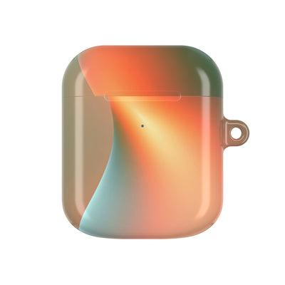 Radiant Contour · Hard Case for AirPods & AirPods Pro · Orange