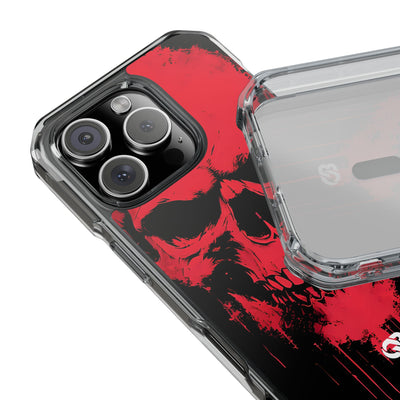 Crimson Street Skull · Impact Phone Case for iPhone · Magsafe