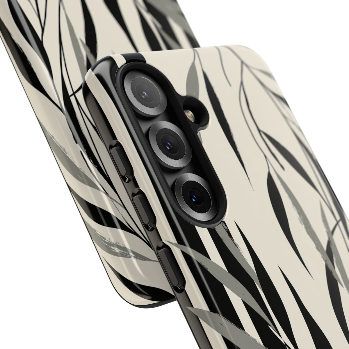 Linear Willow Study · Tough Phone Case for Samsung · Beige