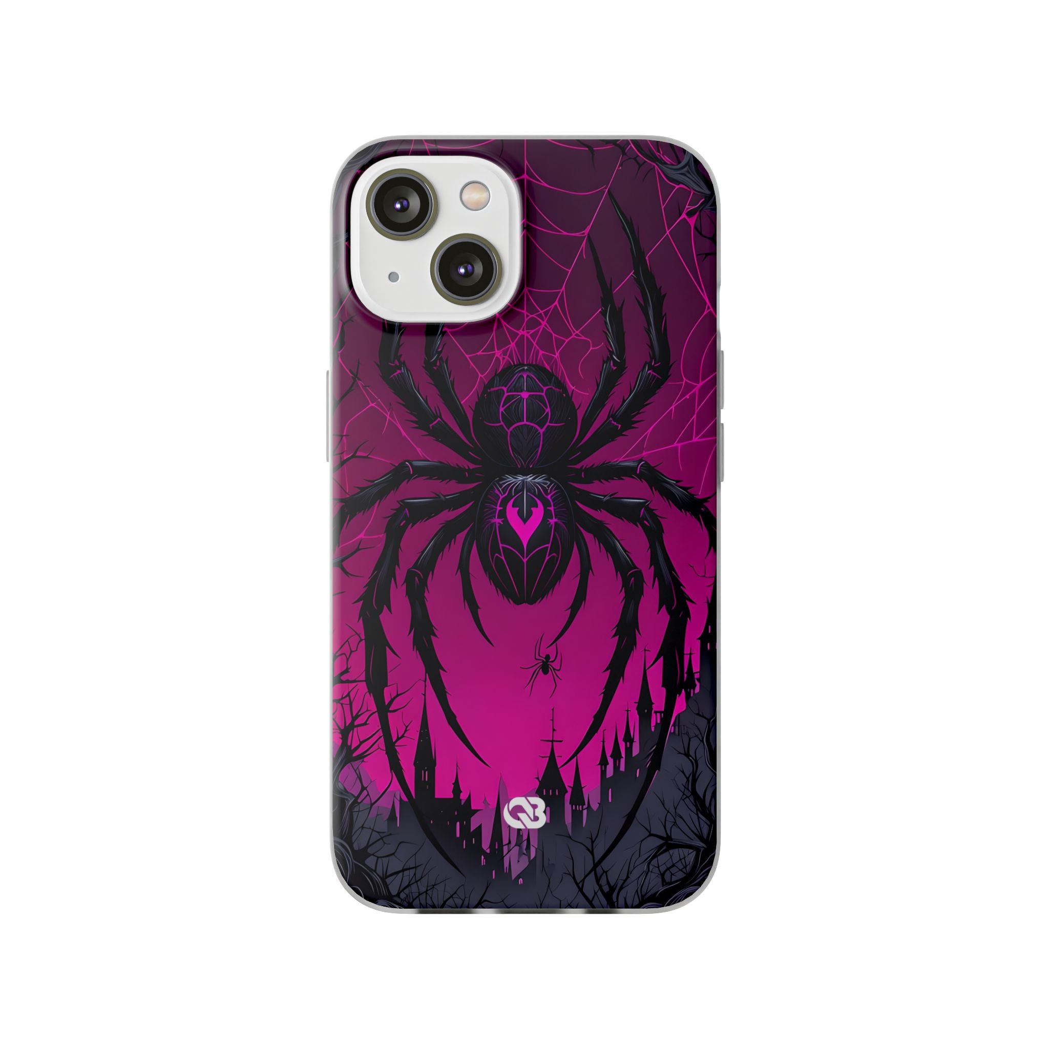 Obsidian Neon Widow · Soft Phone Case for iPhone