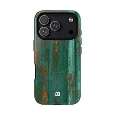 Oxidized Verdigris · Tough 2.0 Magnetic Phone Case for iPhone · Teal