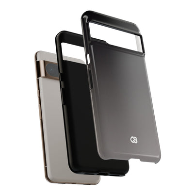 Grey Tough Phone Case for Google Pixel - Obsidian Ash Fade