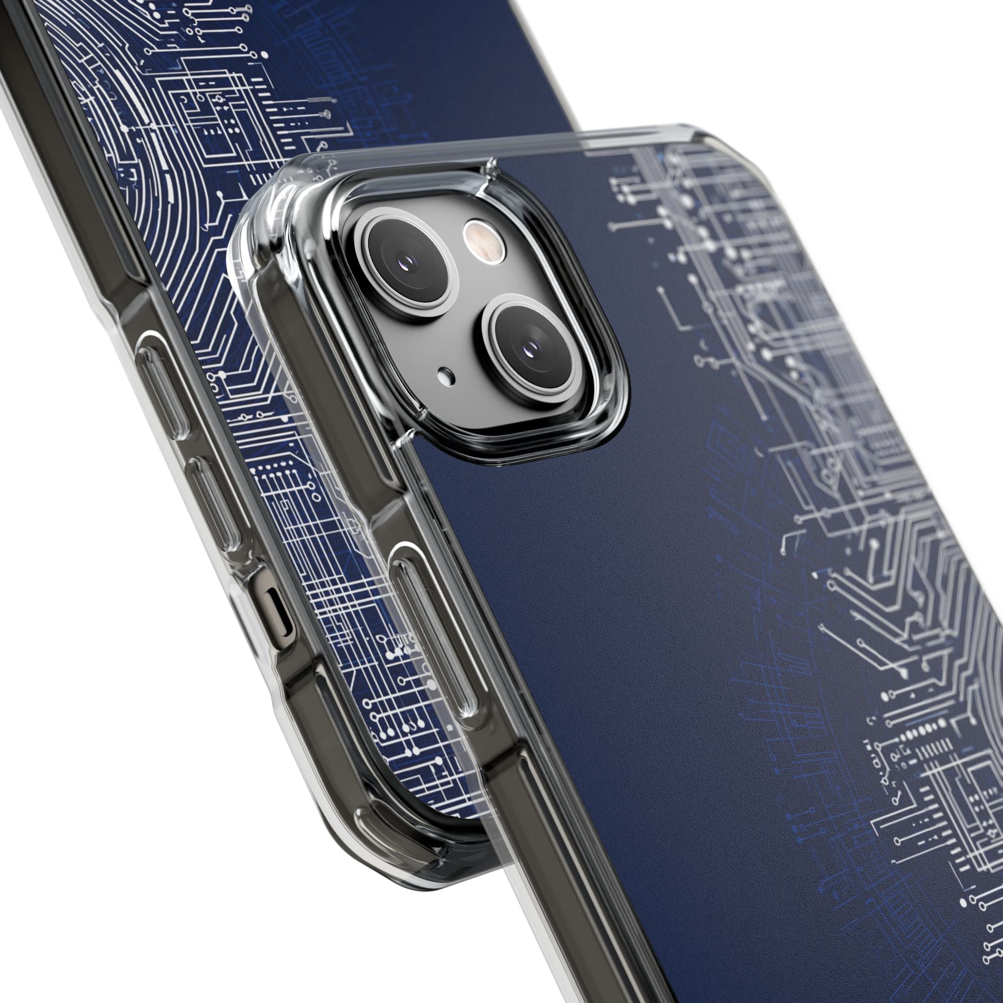 Blue Impact MagSafe Phone Case for iPhone - Cobalt Circuit Logic