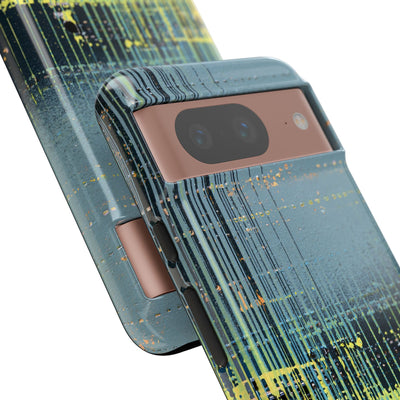 Acid Raster Circuit · Tough Phone Case for Pixel ·  Teal