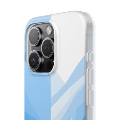 Blue Lite Phone Case for iPhone - Arctic Glacial Ridge