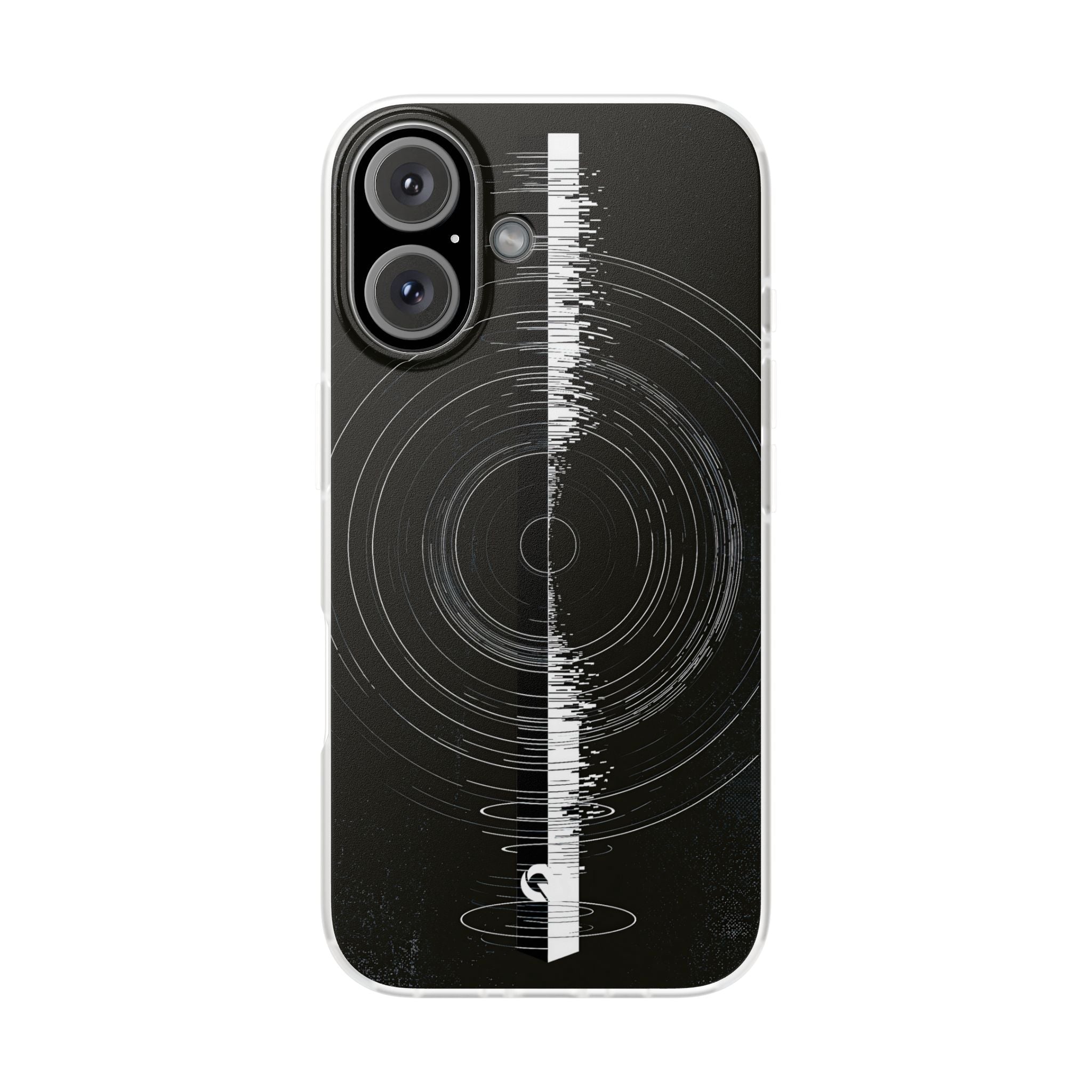 Black Lite Phone Case for iPhone - Obsidian Orbital Signal
