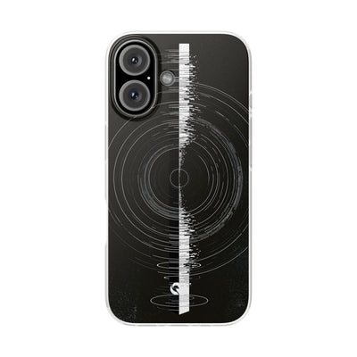 Black Lite Phone Case for iPhone - Obsidian Orbital Signal