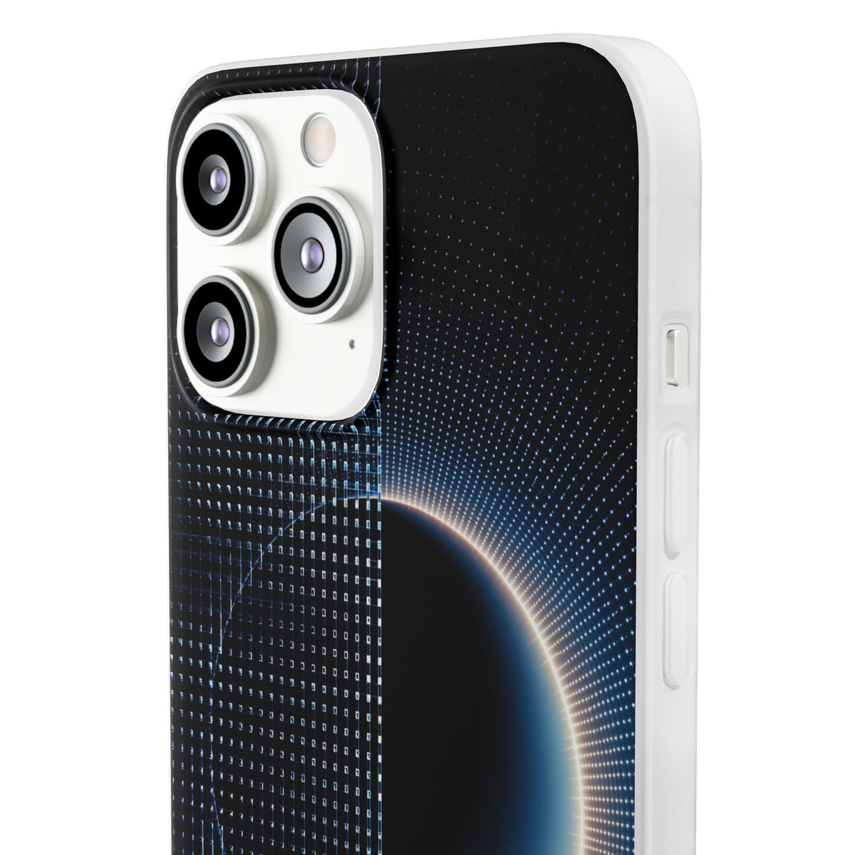Luminous Meridian · Lite Phone Case for iPhone ·  Black