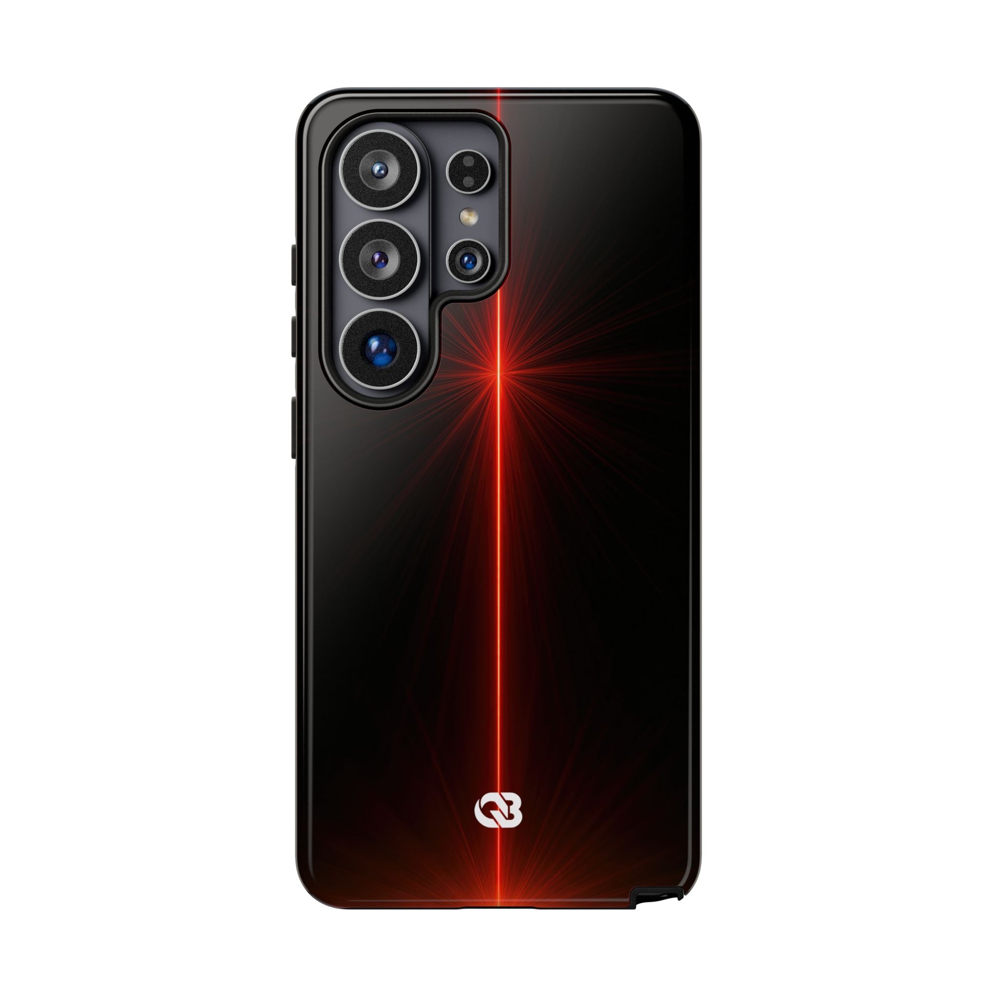 Red Tough Phone Case for Samsung - Crimson Flare Vector