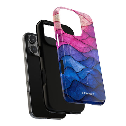 Wavy Vein Gradient iPhone 16 Pro Cover - Tough+
