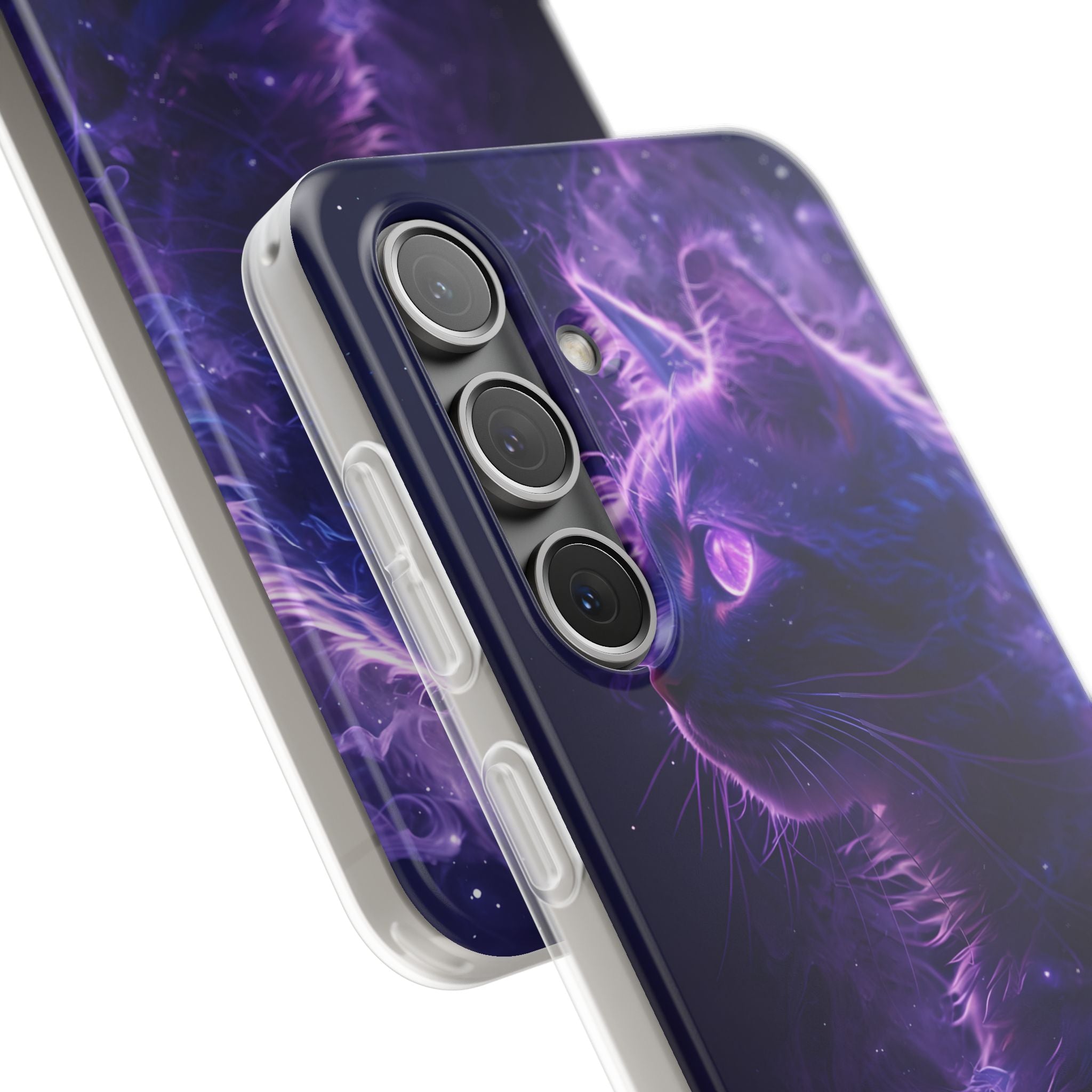 Copy of Purple Void Feline · Soft Phone Case for Samsung