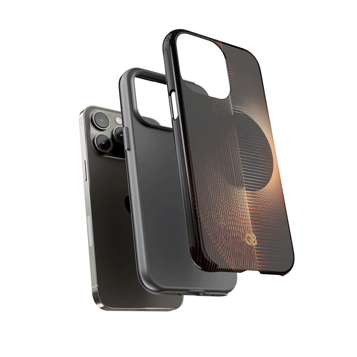 Amber Meridian · Tough Phone Case for iPhone · Black