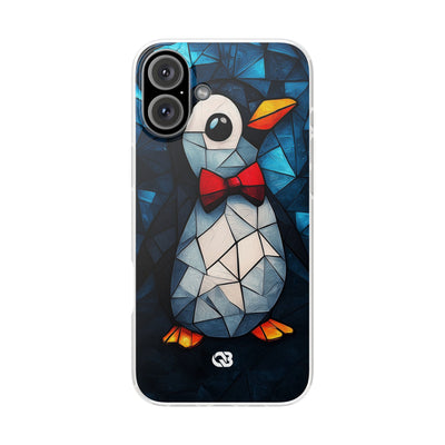 Mosaic Bowtie Penguin · Soft Phone Case for iPhone