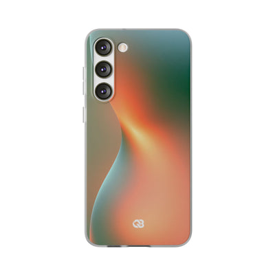 Radiant Contour · Lite Phone Case for Samsung · Orange