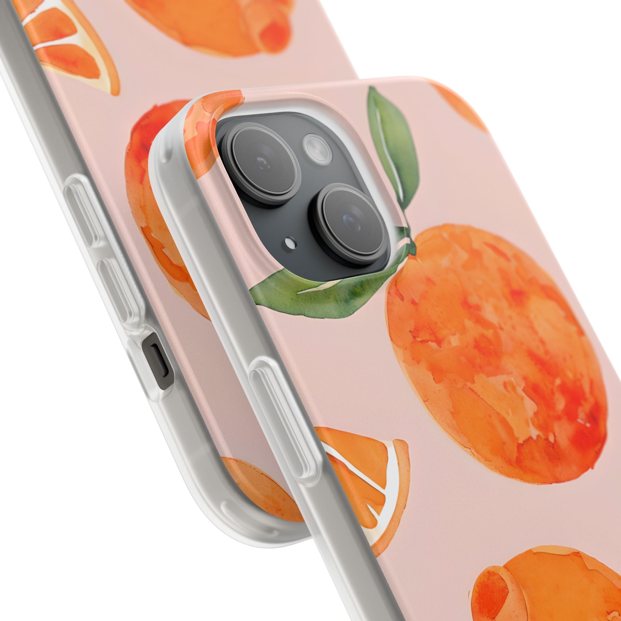Sunkissed Orange Harvest · Soft Case na telefon dla iPhone