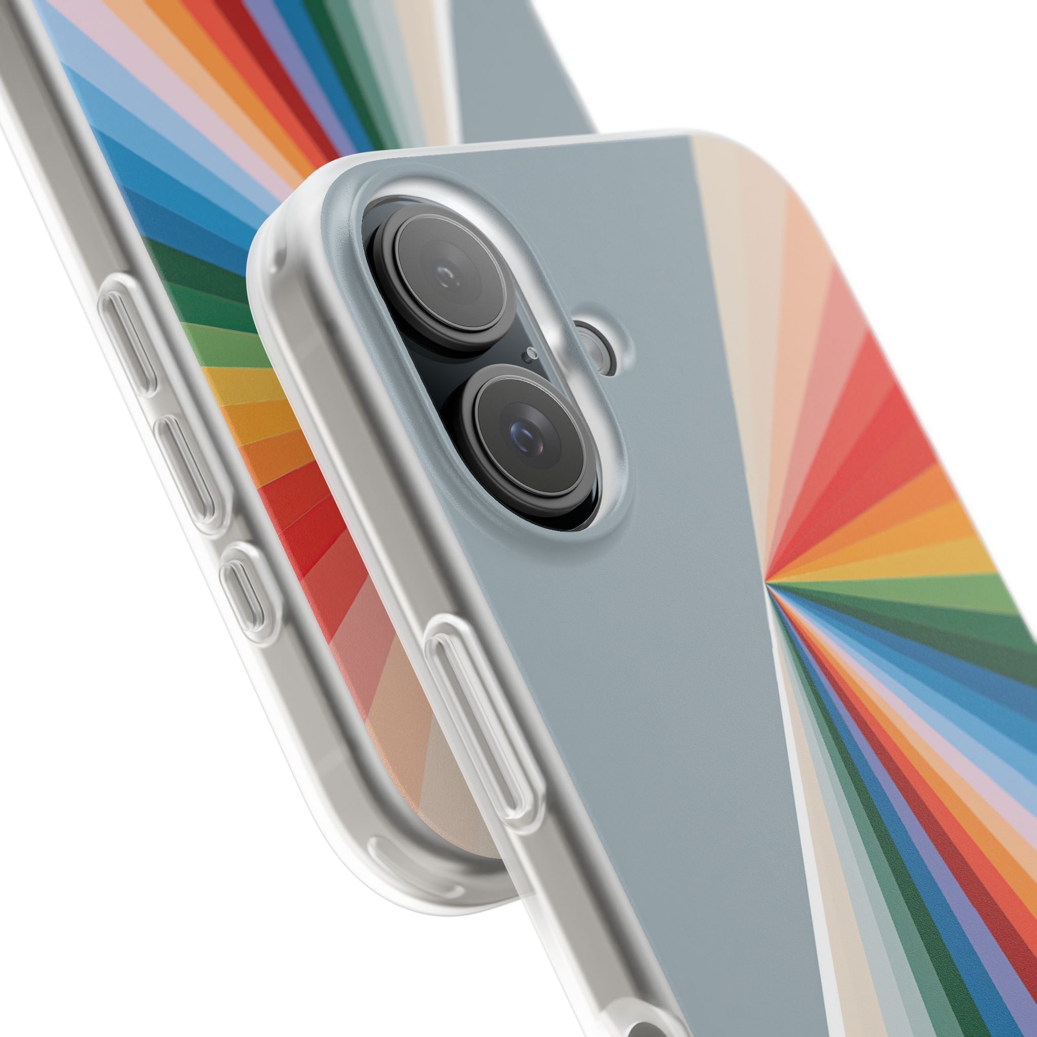 Grey Lite Phone Case for iPhone - Slate Prism Burst