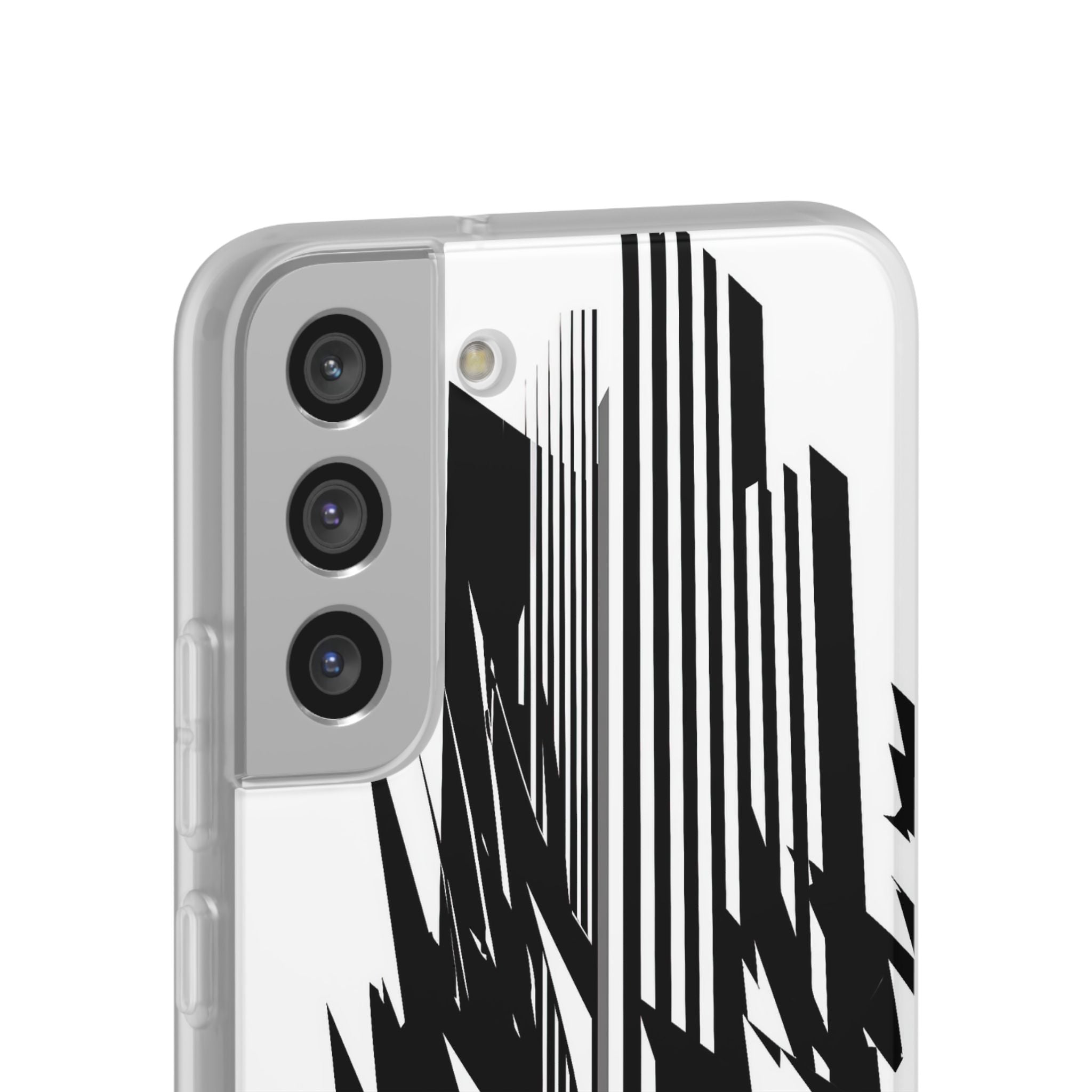 White Lite Phone Case for Samsung - Shattered Vector Spire