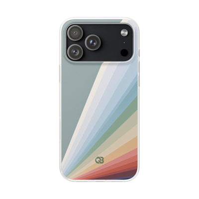 Green Lite Phone Case for iPhone - Sage Prism Beam