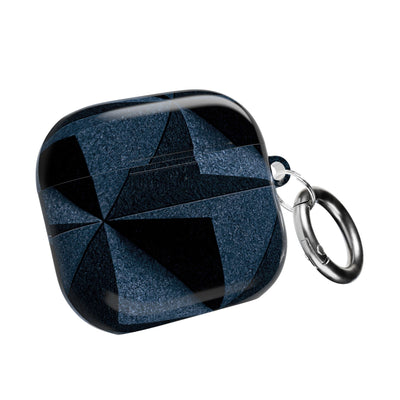 Faceted Slate · Hard Case for AirPods & AirPods Pro · Blue