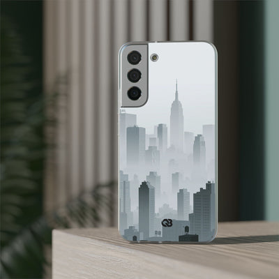 Grey Lite Phone Case for Samsung - Steel Mist Skyline