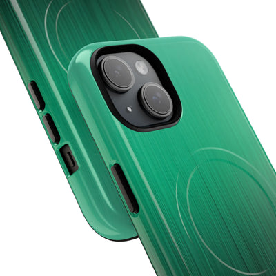 Emerald Cascade · Tough 2.0 Magnetic Phone Case for iPhone · Green