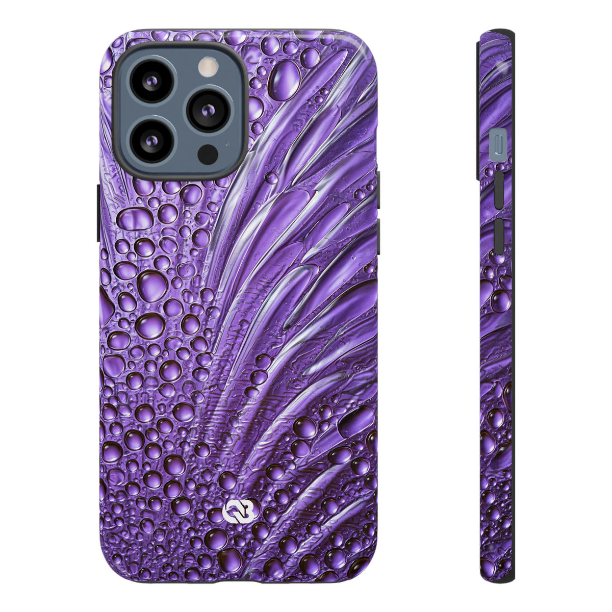 Violet Liquid Gel · Tough Phone Case for iPhone · Purple