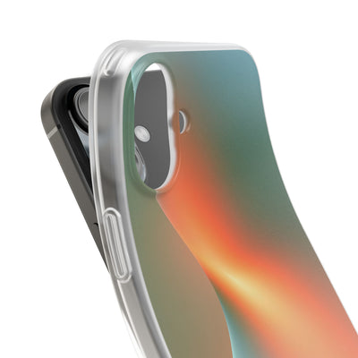 Radiant Contour · Lite Phone Case for iPhone ·  Orange