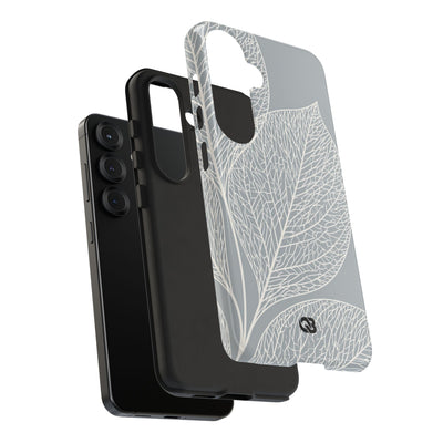 Grey Tough Phone Case for Samsung - Frosted Ash Veins