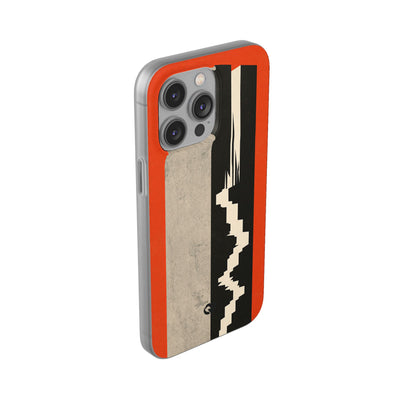 Orange Lite Phone Case for iPhone - Orange Monolith Rift