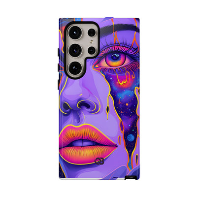 Violet Cosmic Gaze · Tough Custodia per Samsung