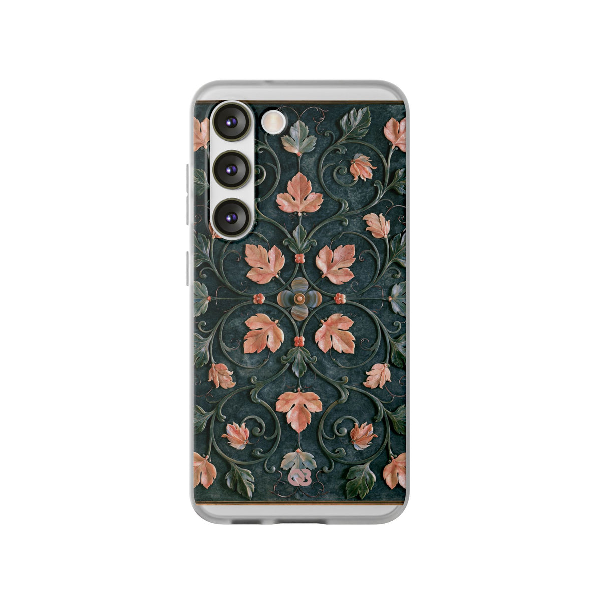 Florentine Rose Arabesque · Lite Phone Case for Samsung · Green
