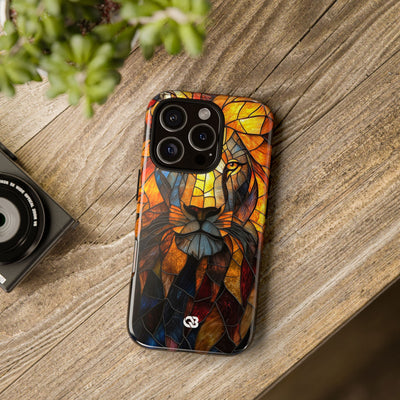 Amber Glass Lion · Tough Phone Case for iPhone