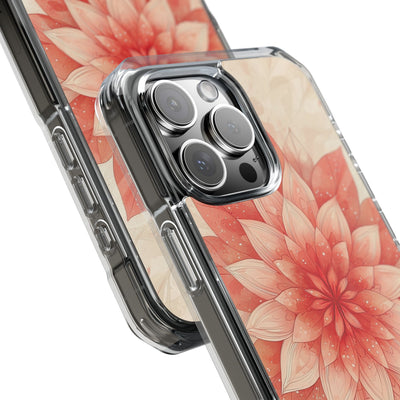 Coral Layered Bloom · Impact Phone Case for iPhone · Magsafe
