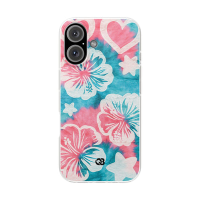 Tropical Hibiscus Bloom · Lite Phone Case for iPhone ·  Teal