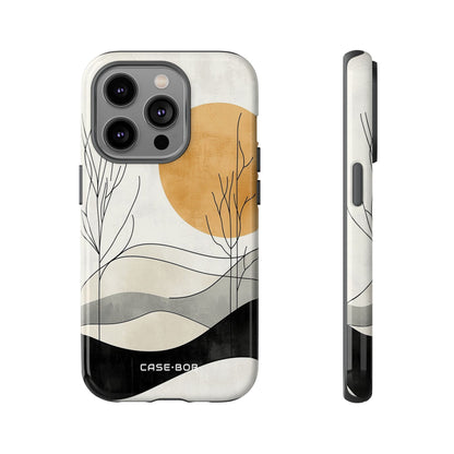 Orange Halo iPhone 14 Pro Case - Tough