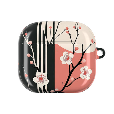 Nocturne Sakura Branch · Hard Case for AirPods & AirPods Pro · Black