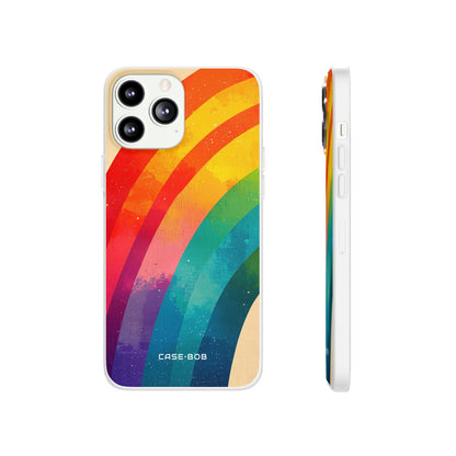 Textured Rainbow Arc iPhone 13 Pro Max - Soft