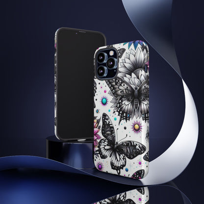 Butterfly Bloom iPhone 13 Pro Max Case - Tough