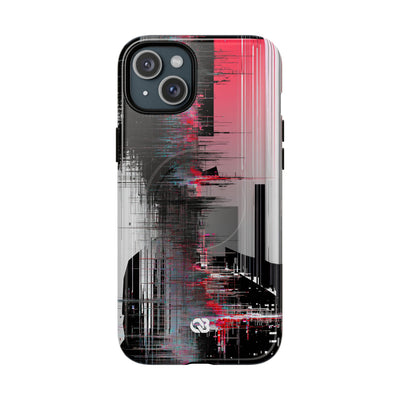 Black Tough 2.0 Magsafe Phone Case for iPhone - Crimson Data Leak