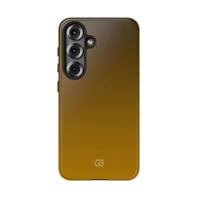 Gold Tough Phone Case for Samsung - Scorched Gold Haze