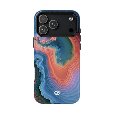 Luminous Resonance · Tough 2.0 Magnetic Phone Case for iPhone · Blue