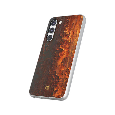 Orange Lite Phone Case for Samsung - Oxidized Iron Crust