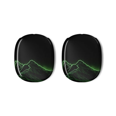 Nordic Mountain Contour · Hard Case for AirPods Max · Black
