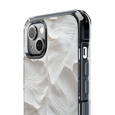 Sculpted Ivory Leaves · Impact Phone Case for iPhone · Magsafe