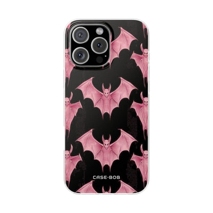 Pink Batwave iPhone 16 Pro Max Case - Soft