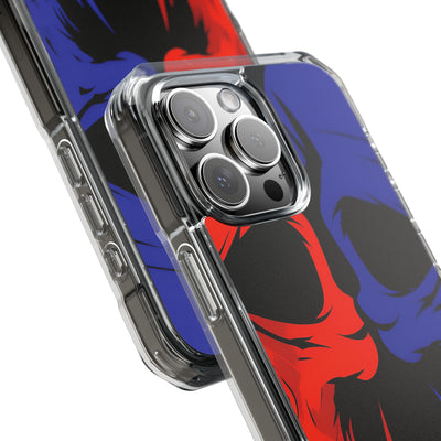 Crimson Cobalt Skulls · Impact Phone Case for iPhone · Magsafe
